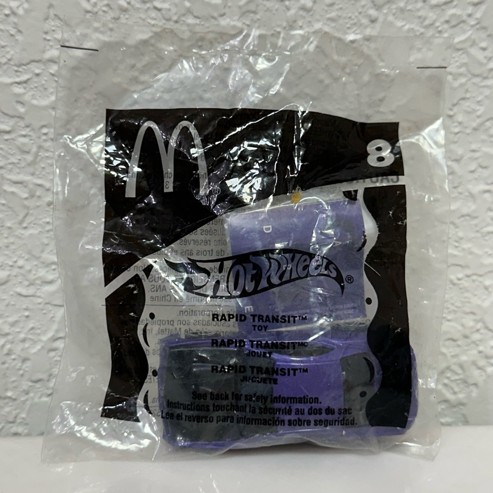 Hot Wheels Rapid Transit Happy Meal Toy
